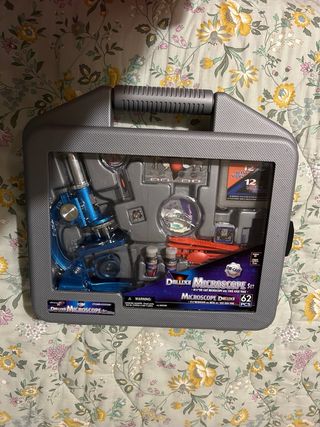 Microscopio Deluxe da bambini con valigetta