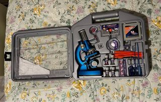 Microscopio Deluxe da bambini con valigetta