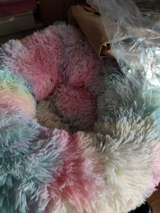 Cama perro acolchada