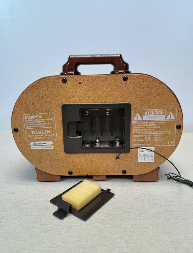 Radio, reproducción moderna.
