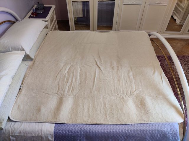 Imetec Scaldasonno matrimoniale lana e merino