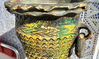 Jarrón de terracota grande