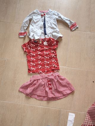 Completo bimba elegante estivo 