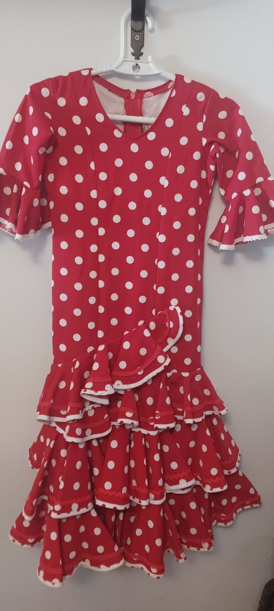 Vestido de Flamenca Talla 10