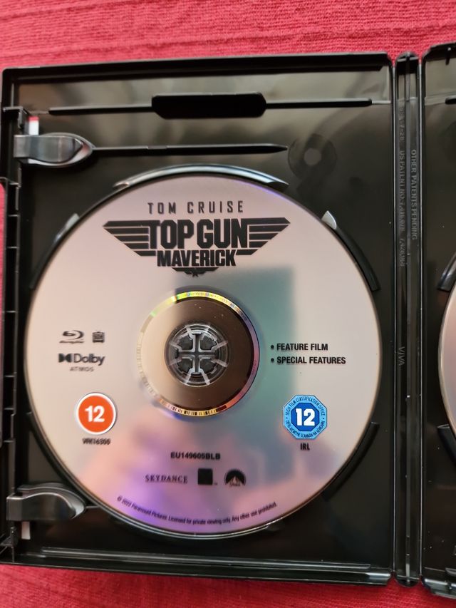 TOP GUN MAVERICK EN 4K Y BLURAY NUEVA