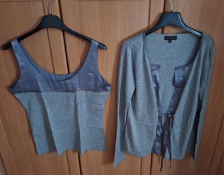 Camiseta de tirantes  y chaqueta