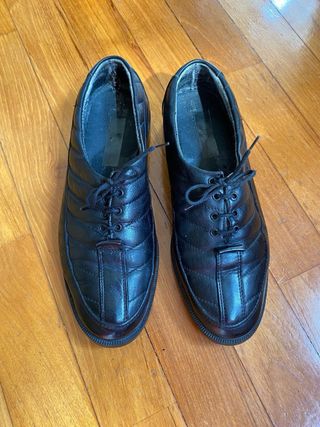 Scarpa nera elegante uomo n42 elastomere