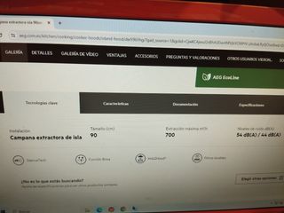 Campana Isla AEG