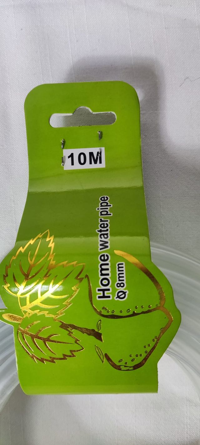 tubos transparentes 10m y 20 m. Ø 8