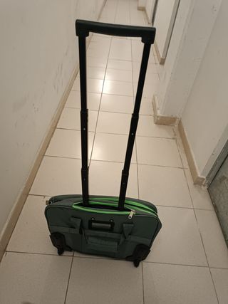 Bolsa para transporte de ordenador con ruedas.