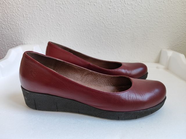 Zapatos de piel Yokono