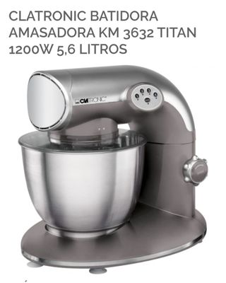 Batidora-amasadora CLATRONIC