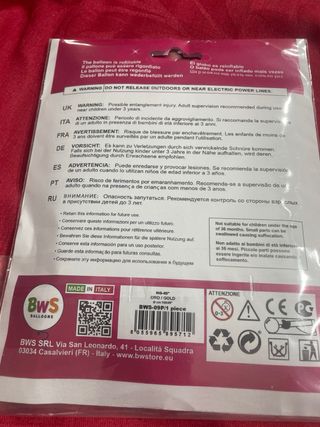 pallone numero 4 oro