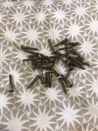 Lote tiradores y cerraduras antiguas