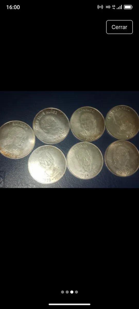 Moneda de plata colección