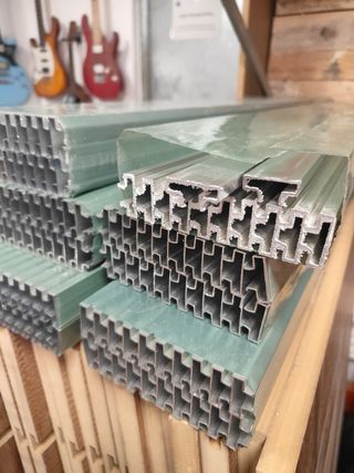 Panel expositor exhibición de productos