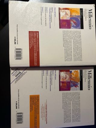 Libri “1 Millenio. Letteratura italiana/europea”