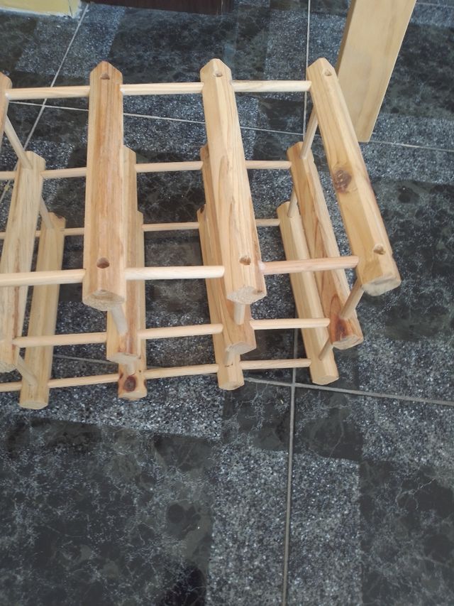 Botellero de madera 12 botellas