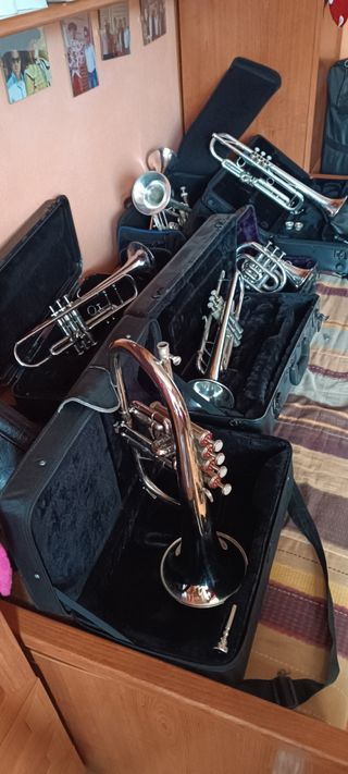 Vendo pack de trompetas