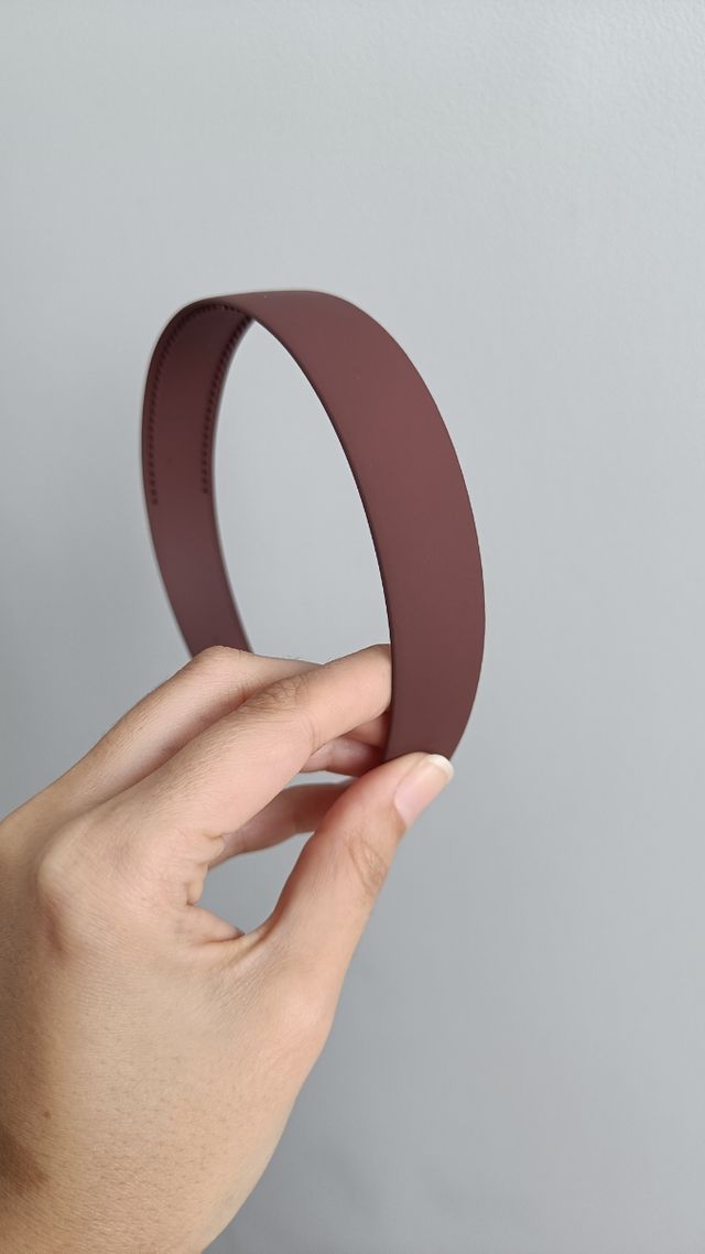 Diademas color café