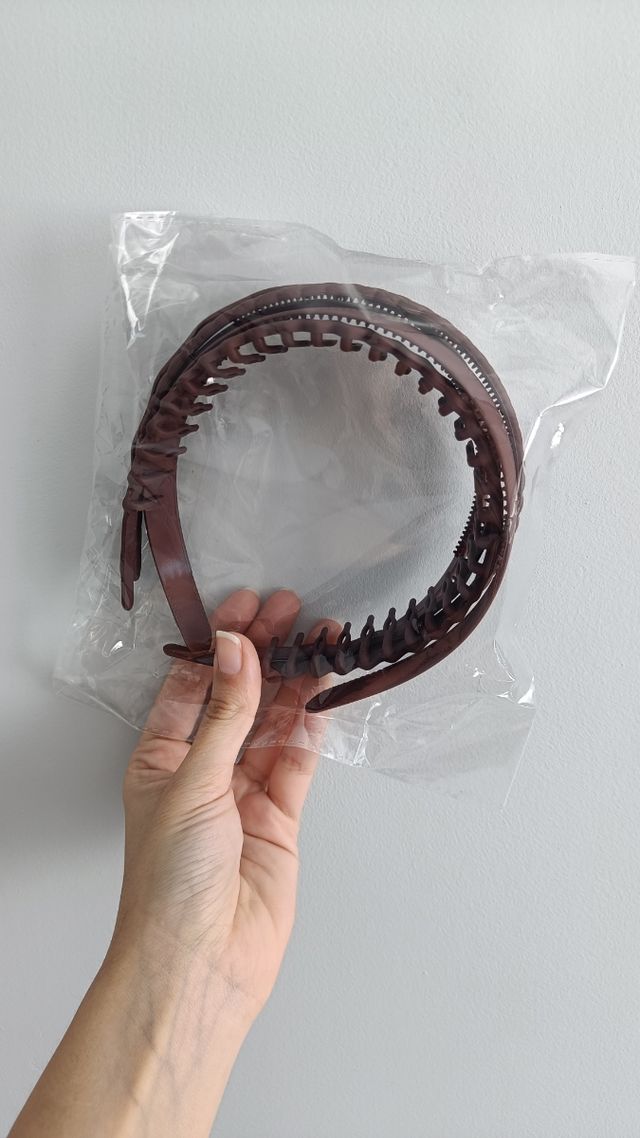 Diademas color café