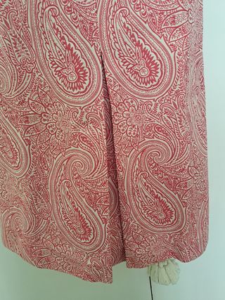 Vestido pasley rojo CH