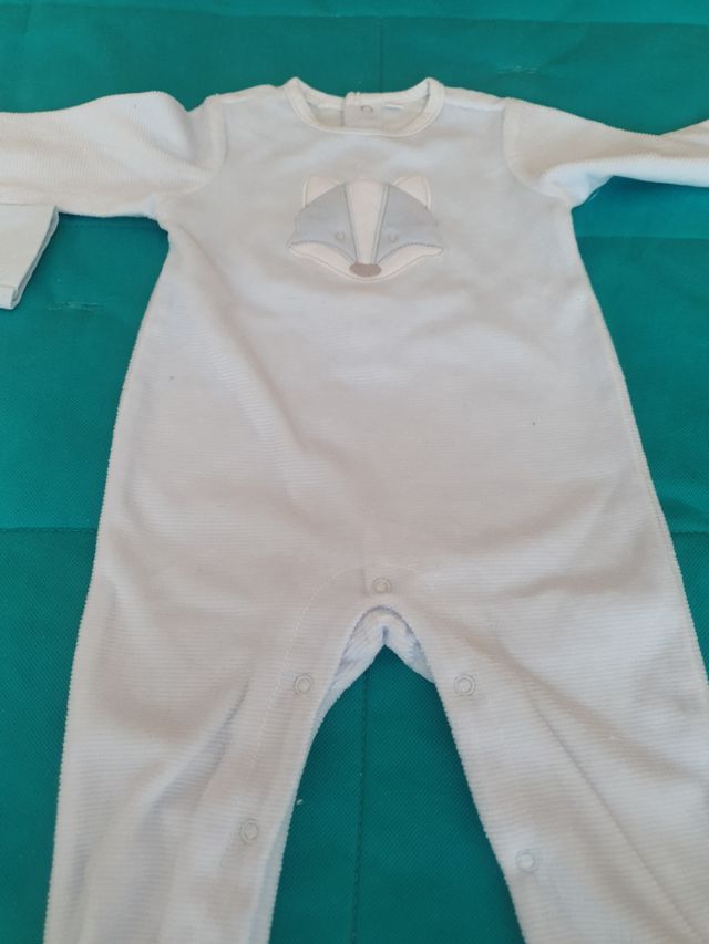 Lote pijamas bebe azul invierno