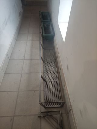 Repisa de acero inoxidable