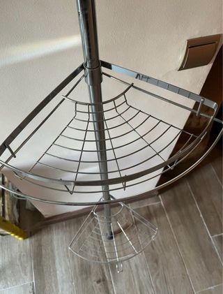 Siporte esquina para baño regulable