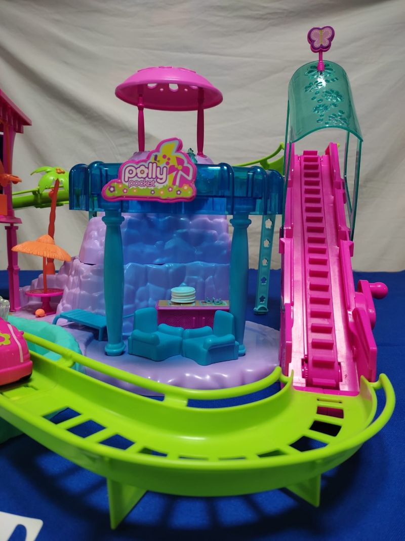 Polly Pocket Parque Acuatico De Diversiones Muñecas Para Niñas