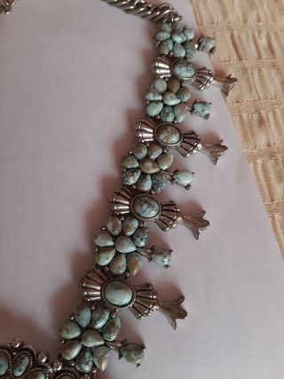 Collar  turquesa Zara