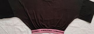 Camiseta top mujer, talla L