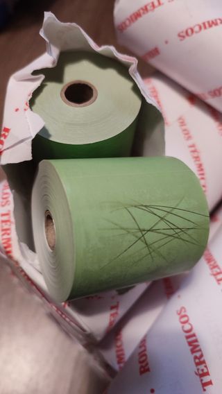 Rollos de papel térmico 