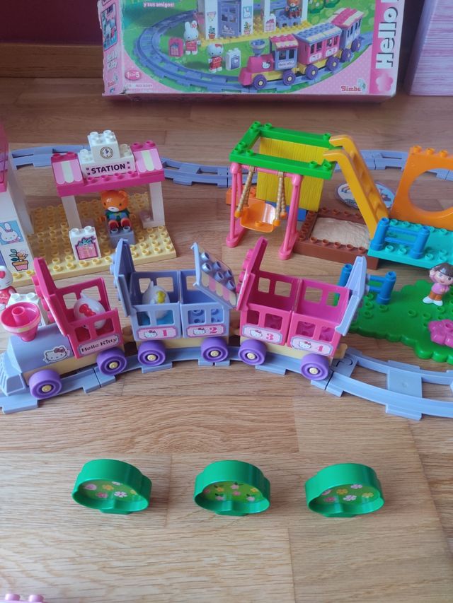 Hello Kitty,Dora Explod,Pepa(lego duplo)