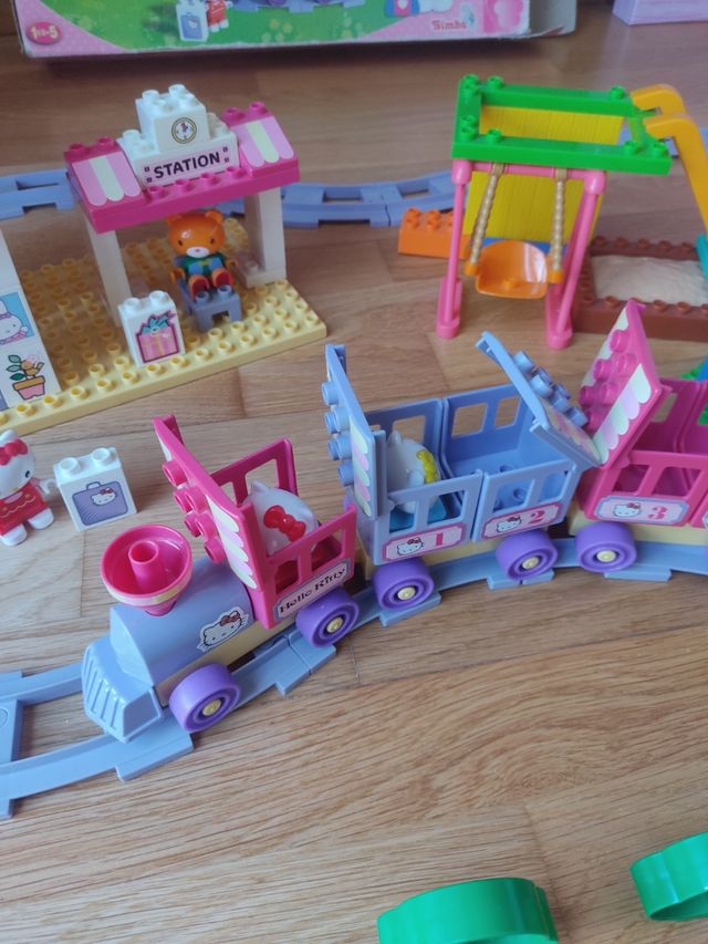 Hello Kitty,Dora Explod,Pepa(lego duplo)