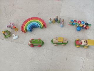 Juguetes madera 1a infància . Precio pack o unidad