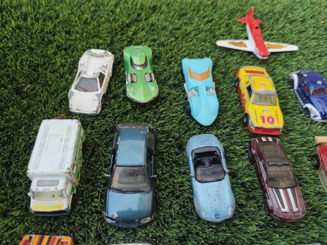 Lote coches metálicos
