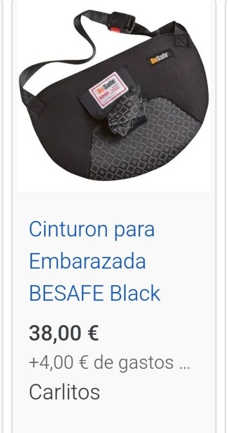 Cinturon embarazada + espejo regalo