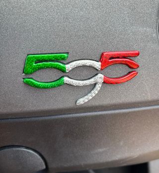 Abarth 595 Italia 🇮🇹 Fibra Carbono Salpicadero