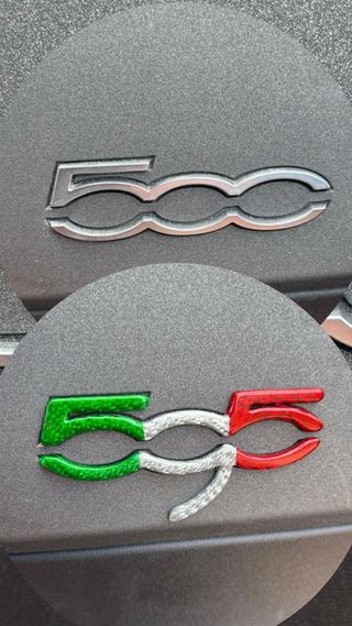 Abarth 595 Italia 🇮🇹 Fibra Carbono Salpicadero