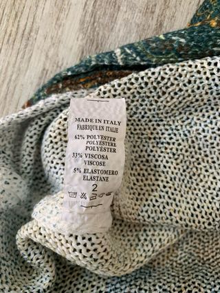 Jersey de punto estampado