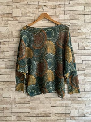 Jersey de punto estampado