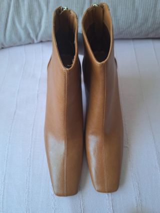 Botines Mango marrones