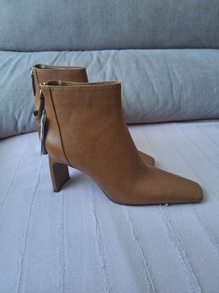 Botines Mango marrones