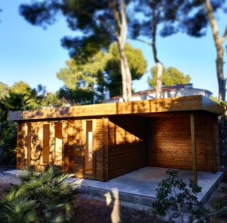 Casa de madera Moderna- ORIENTAL 5 de 13,5m2
