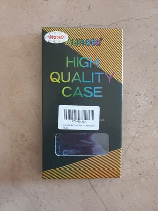 Funda + cristal templado redmi note 9