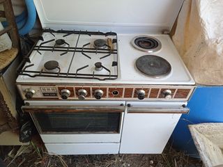 Cocina de gas y de luz