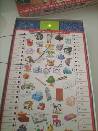 Juego mesa conector educativo