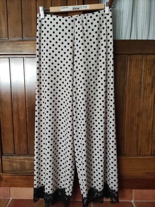 pantalón lencero zara
