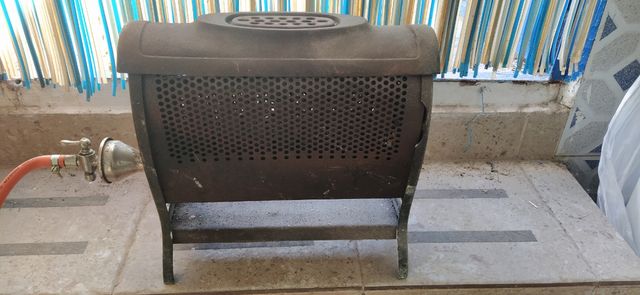 Estufa antigua de gas